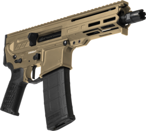 CMMG Dissent AR-15 Pistol Mk4 5.56 6.5", Midnight Bronze - 55A938F-MB