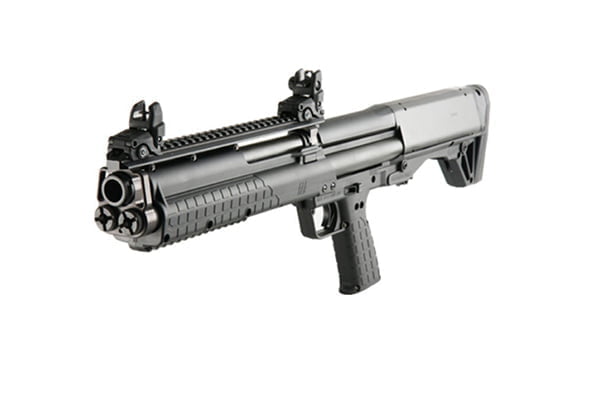 Kel-Tek KSG Pump Action shotgun. John Wick approves, so do we, get yours today for a bargain price.