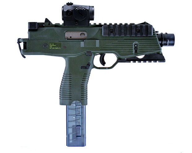 B&T TP9 semi-automatic 9mm pistol, right side view