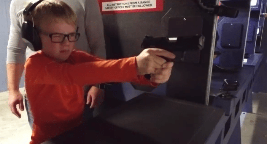 8-Year-Old Kids Get Gun School In Kansas