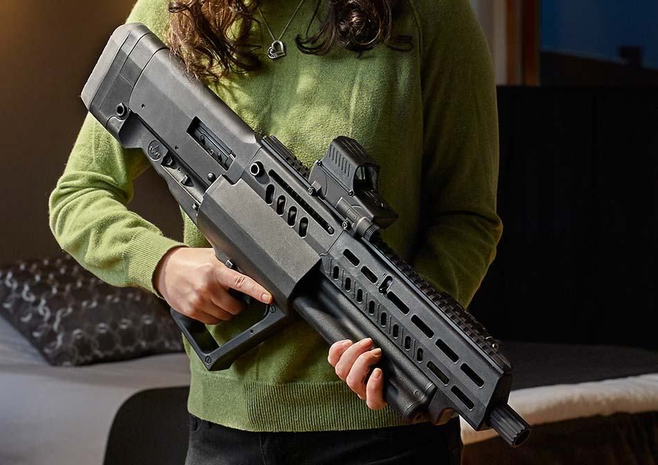 Tavor 12 Shotgun, a beast of a home defense gun with 15 rounds