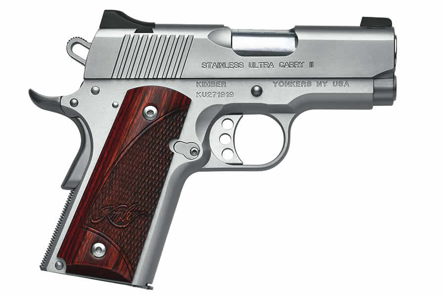 Kimber Stainless Ultra Carry II subcompact 1911 in .45 ACP