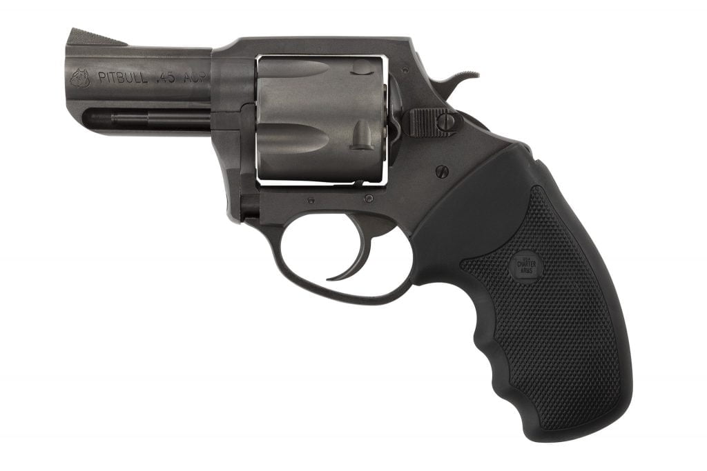Charter Arms Pitbull 45 ACP, a concealed carry snubnose revolver