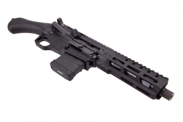 Fightlite SCR Pistol, a beast of an AR-15 that comes with a birds head grip. Get this awesome AR pistol now.