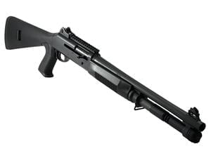 Benelli M4 tactical shotgun, perfect engineering and a classic pistol grip