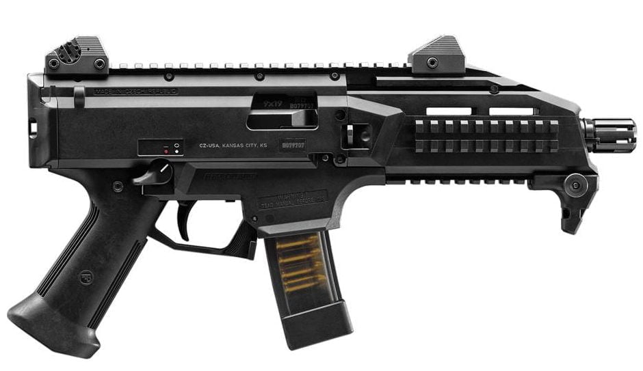 CZ Scorpion Evo 3 9mm for sale. One of the great SMG style 9mm AR pistols on sale now.