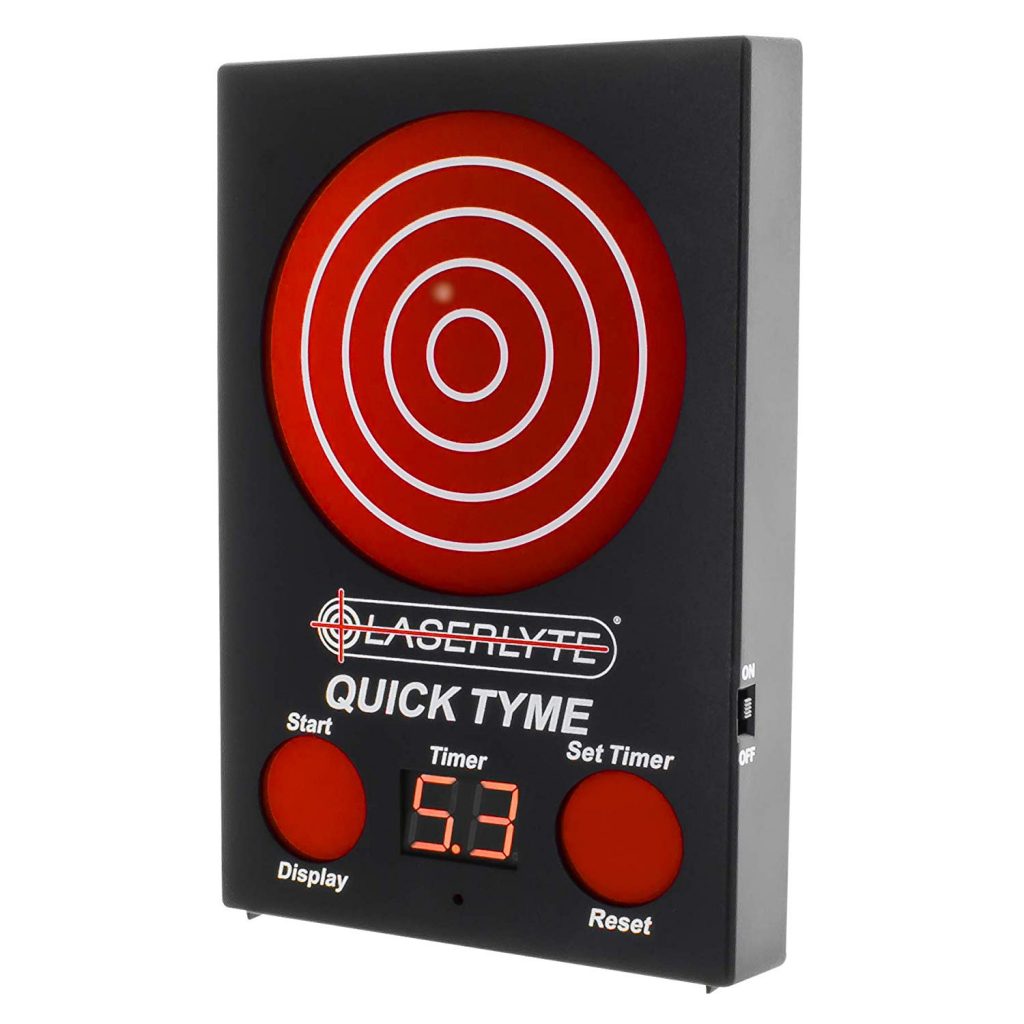 LaserLyte Target for dryfire firearms training