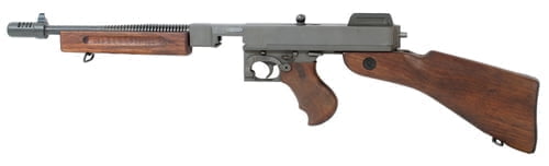 Group Industries Thompson Sub Machine Gun Replica with full auto fire. It was $30,000, and now you can't get them at all.