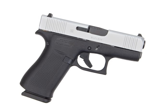 Glock 43x, a serious contender from Glocki that doesn't need mods. We like it.