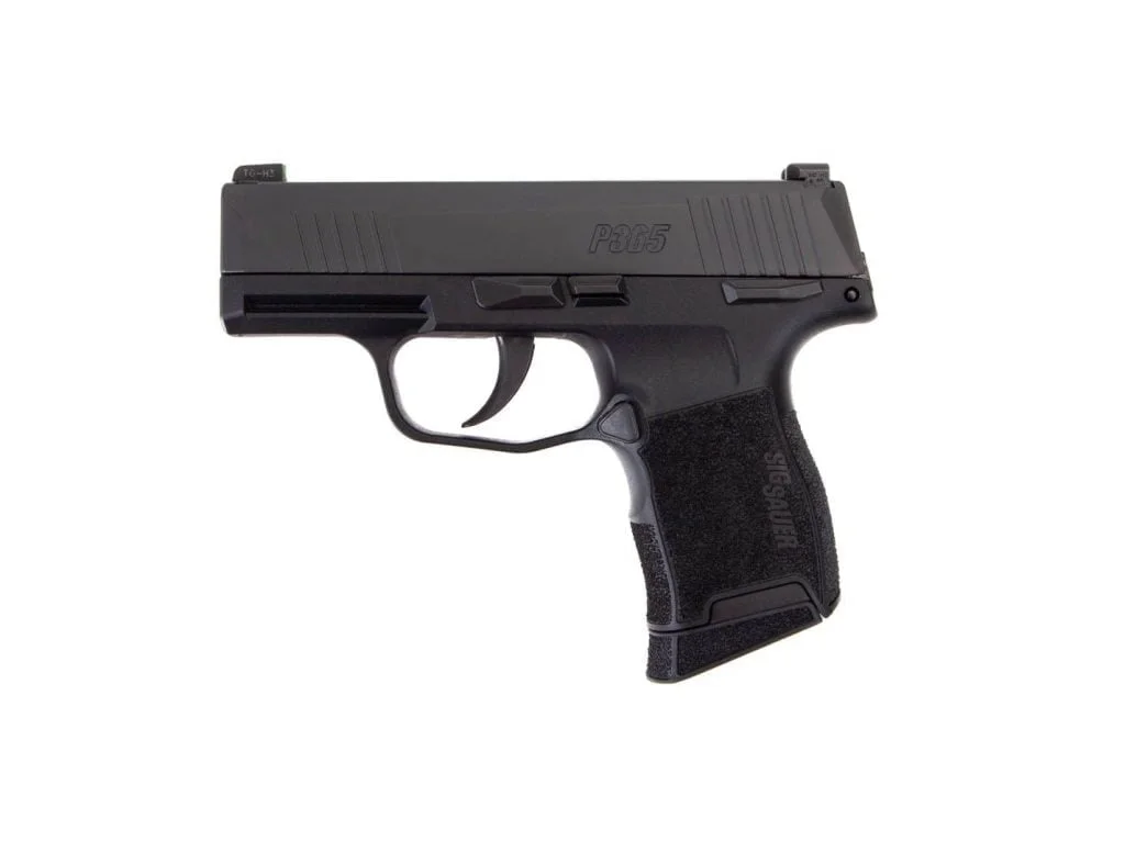 16 Best Full Size 9mm Pistols - 2024 42 Sig P365 NItron with manual safety