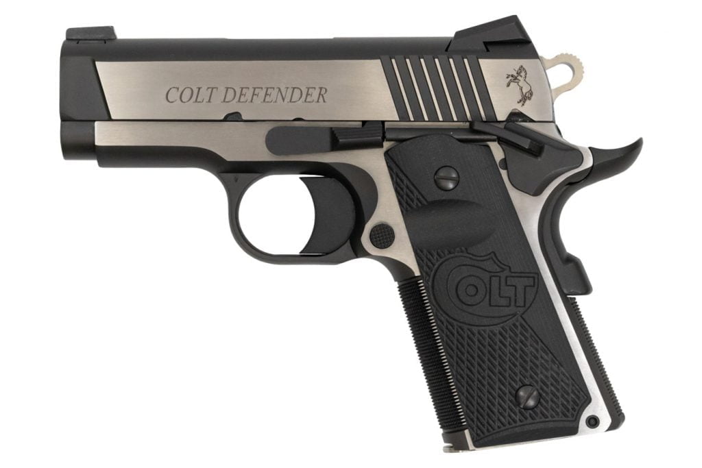 Colt Defender Combat Elite 1911. The best subcompact 45 ACP 1911 in the world. Buy yours now.