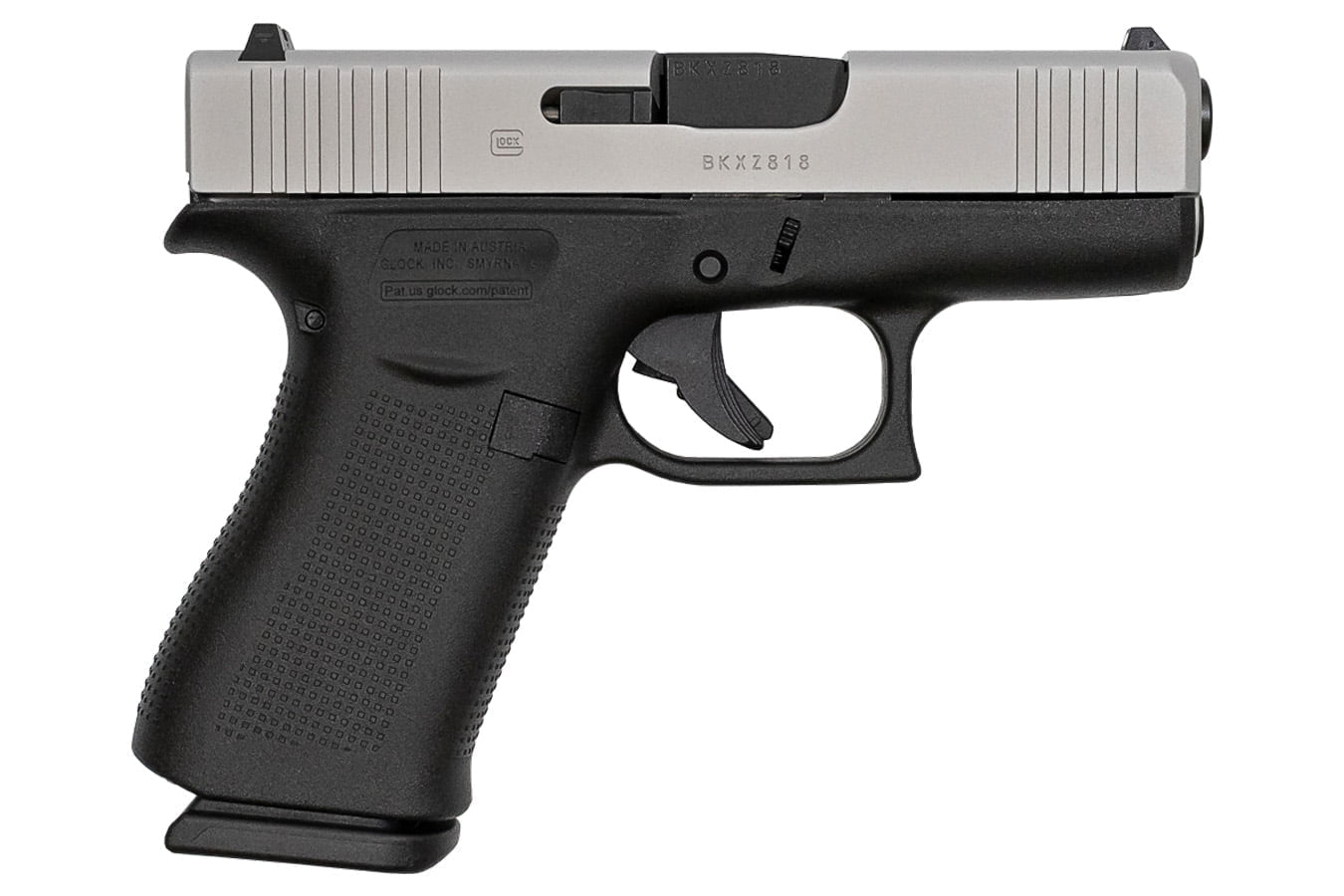 glock sub compact pistol 9mm