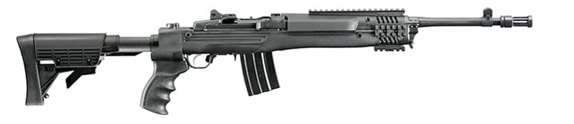 Ruger Mini-14 Tactical. It's a left-field AR-15 alternative if you want a different way to shoot your 5.56 NATO.