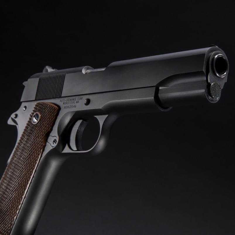 Auto Ordnance M1911A1 45 ACP handgun. A classic 1911 handgun for around $500.