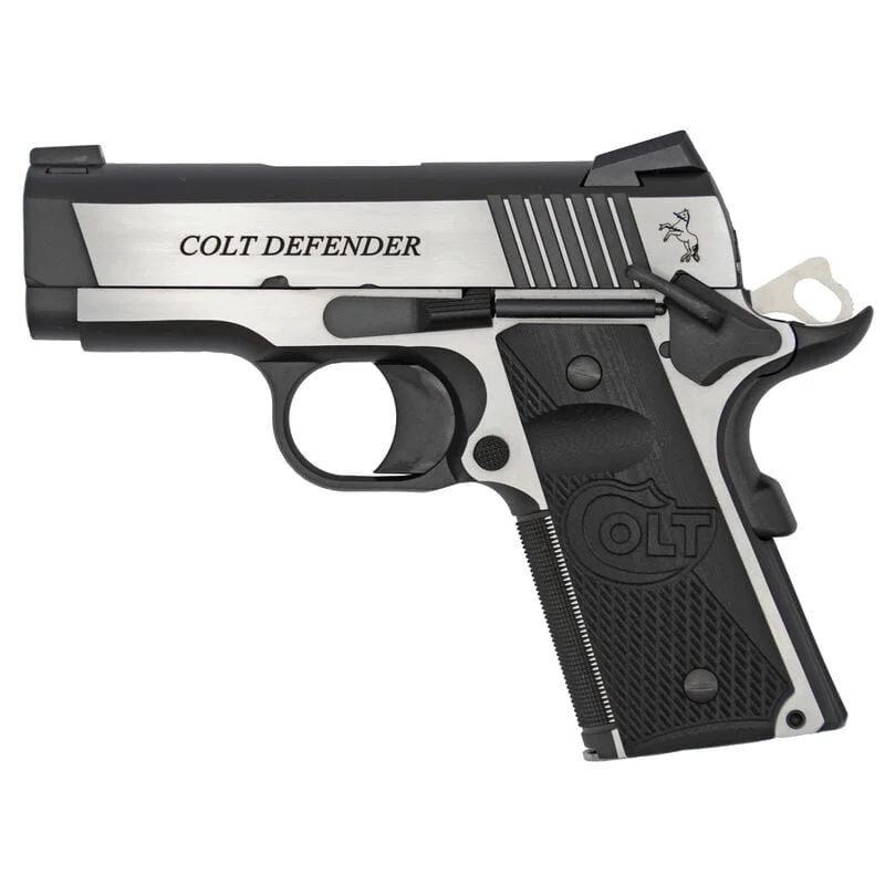 Colt Defender Combat Elite 9mm 1911 for sale. One of the best subcompact 9mm handguns and easily the best subcompact 1911.