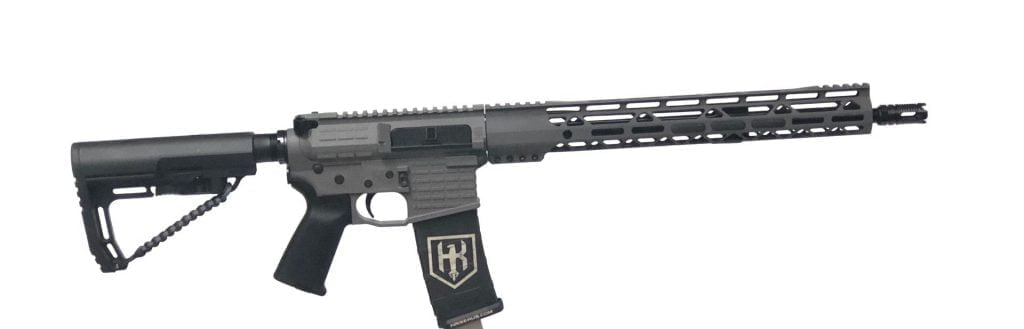 Kaiser US X-7 Monarch Skeletonized BCG Lightweight rifle. One of the lightest AR-15s on sale in 2019.