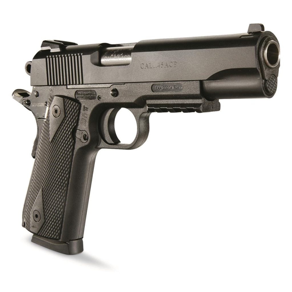 EAA Tanfoglio Witness Commander 1911 Polymer. A plastic 1911, finally. Buy your gun here.