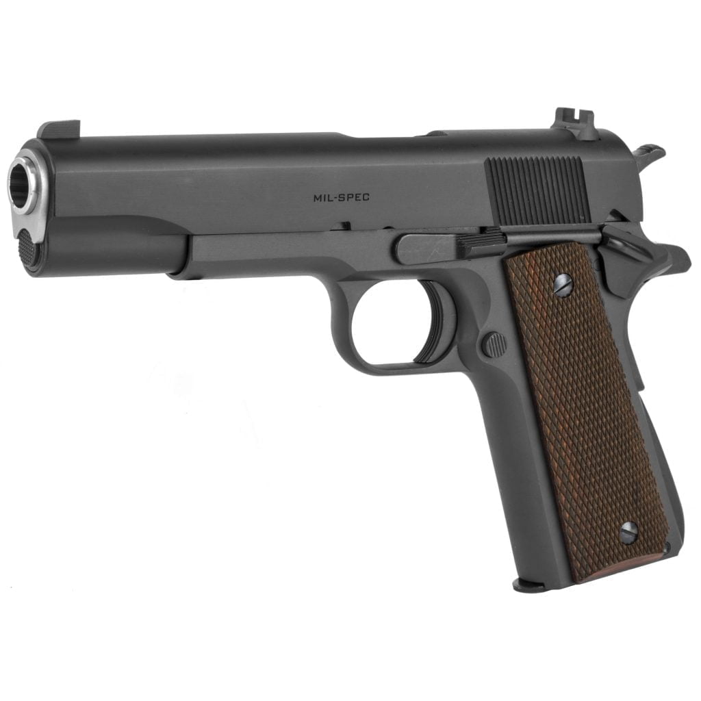 Springfield Armory Mil-Spec Defender 1911. The best cheap 1911 on sale in 2019. Get a Mil-Spec 1911 for $500 with match-grade barrel!