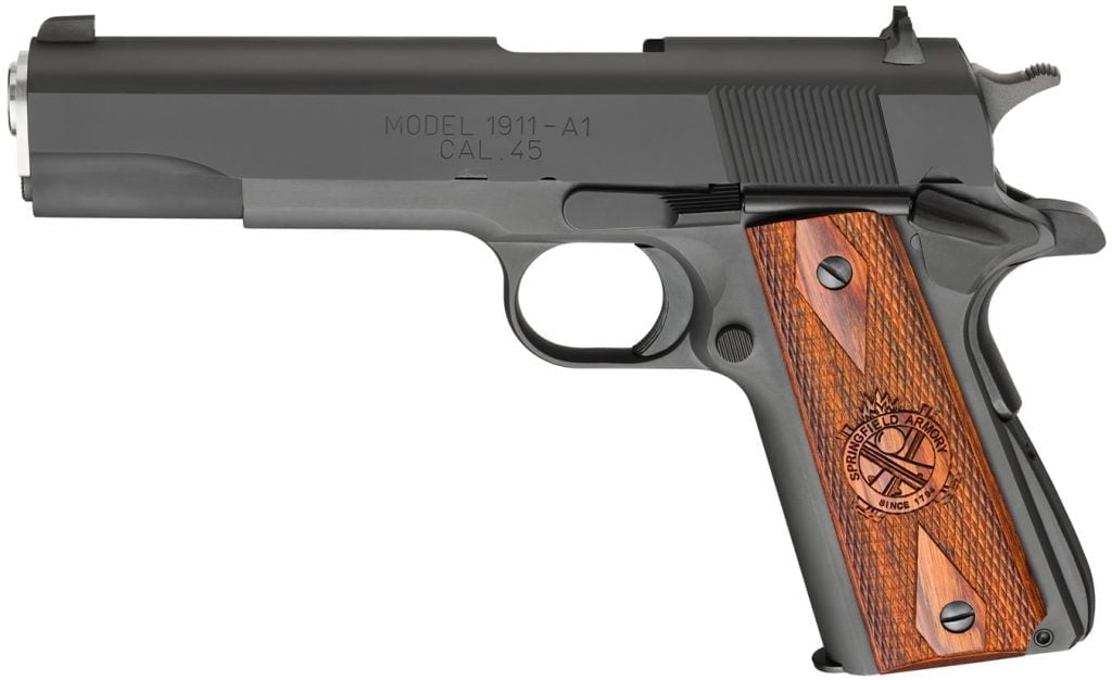 Get the best cheap 1911 handgun for $500 or less. At the USA Gun Shop, we think that's the Springfield Armory Mil-Spec Defender 1911.