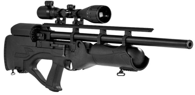 Hatsan Hercules Bully. A .45 Cal BB Gun! Get this bullpup air gun that can beat a 22LR at the USA Gun Shop.