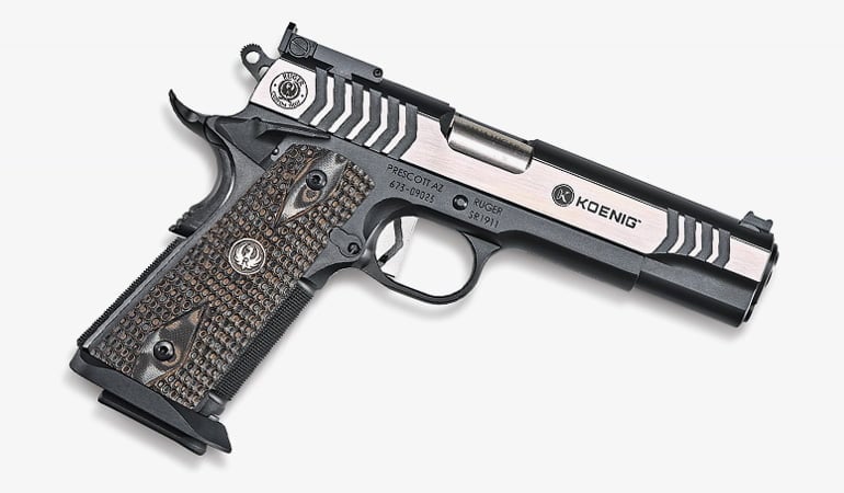 Customer Ruger SR1911. A beautiful 1911 Government.