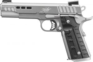 One of the best 1911 45 pistols of 2020, the Kimber Rapide Black Ice