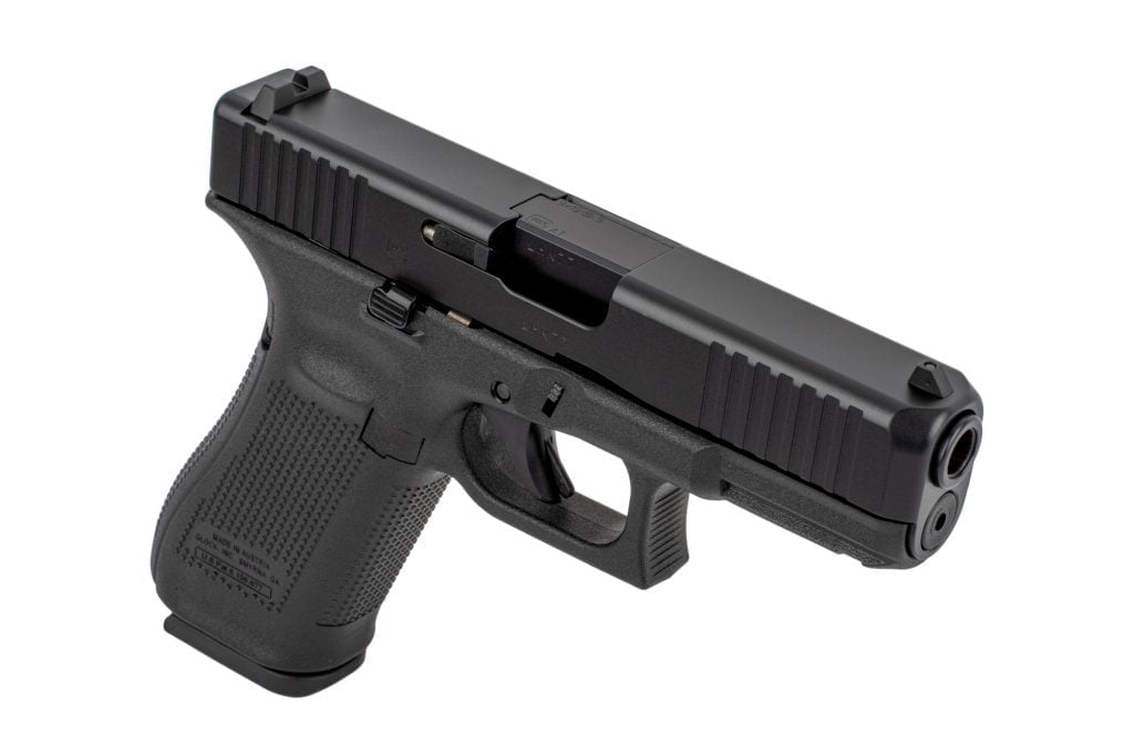 The Glock 45 is a hybrid pistol that evolved from the G19x. A Glock 19 slide, Glock 17 frame and a great service pistol that is turning into a star.