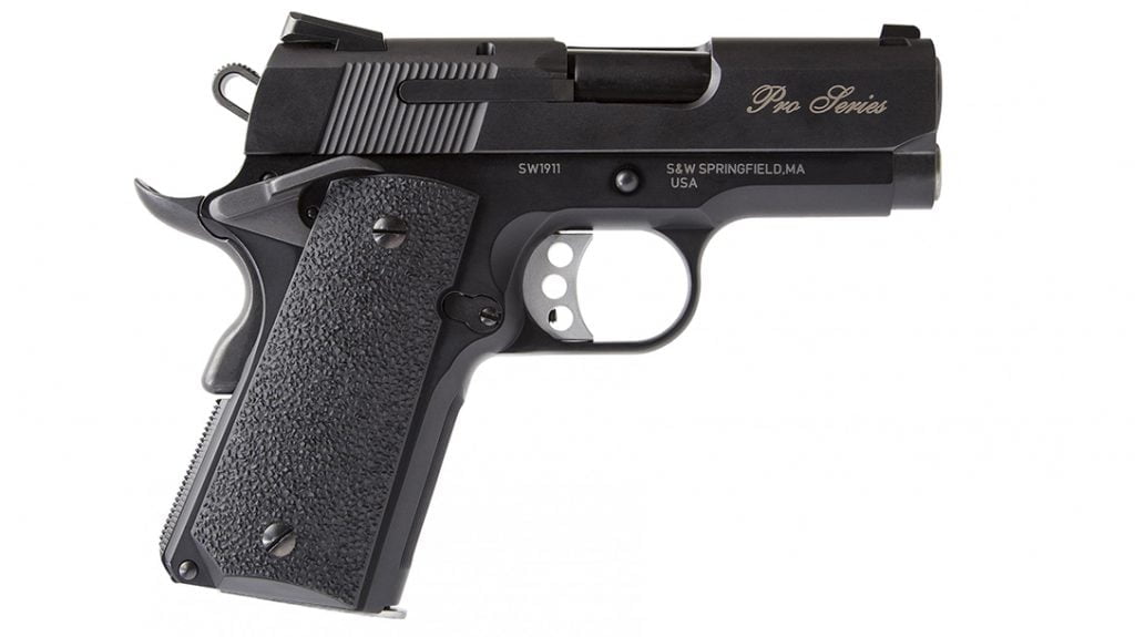 Smith and Wesson SW1911 Pro Series Officer size