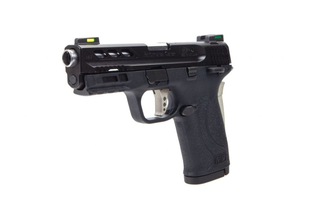 A match grade handgun inside your waistband. The S&W PC 380 ACP