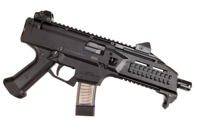 CZ Scorpion Evo 3 S1 for sale. Get the legendary 9mm Sub Machine Gun from CZ. This is one of the best 9mm AR pistols on sale.