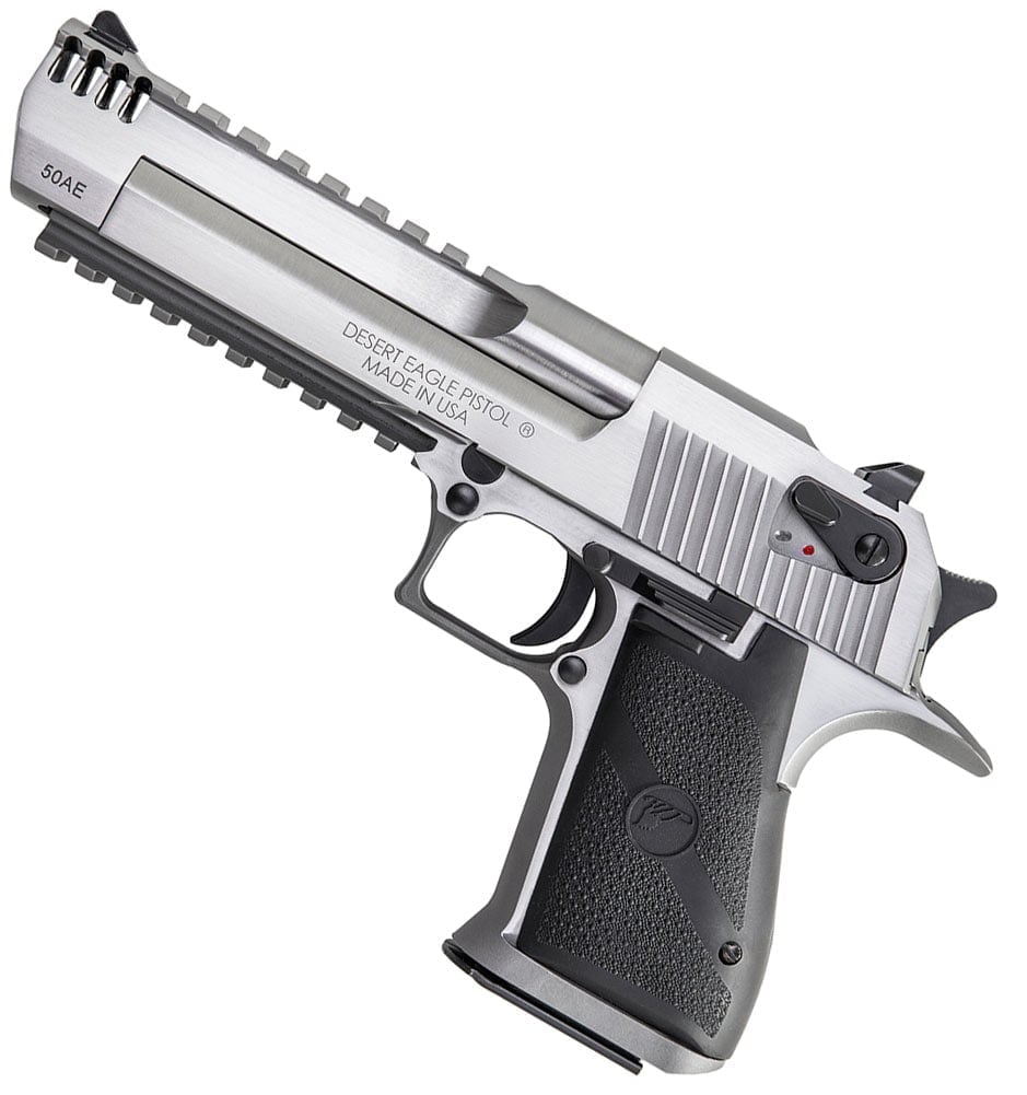 Get your Desert Eagle 50 AE now. Where to buy the 50 Cal pistol that changed the wortld.