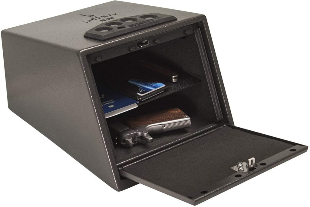 Liberty Safe HD-300 Quick Pistol Vault. Get fast access to your guns and make sure they're secure when you need them to be. Buy Liberty Safes now.