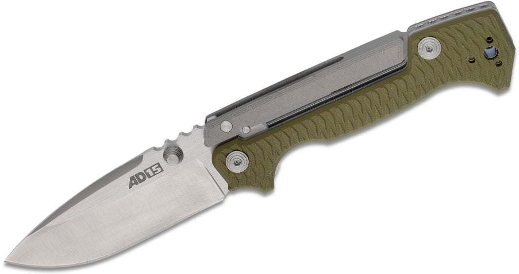 Cold Steel AD-15 folding everyday carry knife. A great little tool that works defensively, and also for those 1000 everyday tasks.