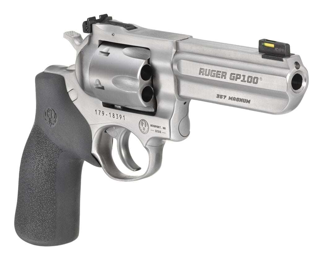 Ruger GP100. A match grade revolver and one of the best wheelguns.