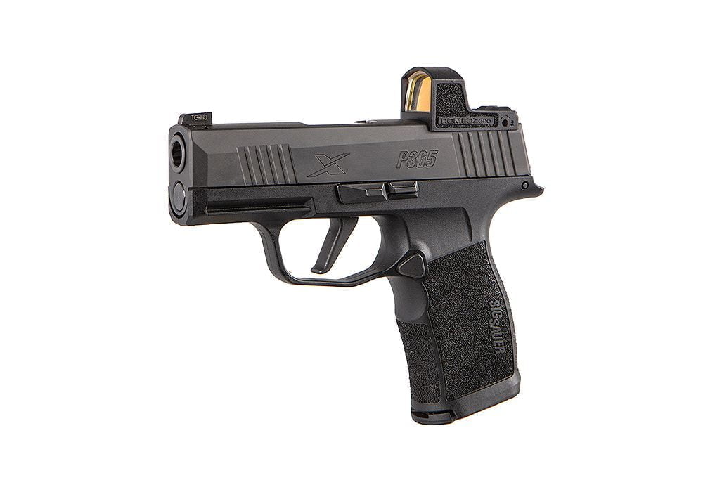 The Sig Sauer P365x is on sale now. It's ready for a red dot and comes with a number of X-carry touches for the P365 Nitron. Get yours today.