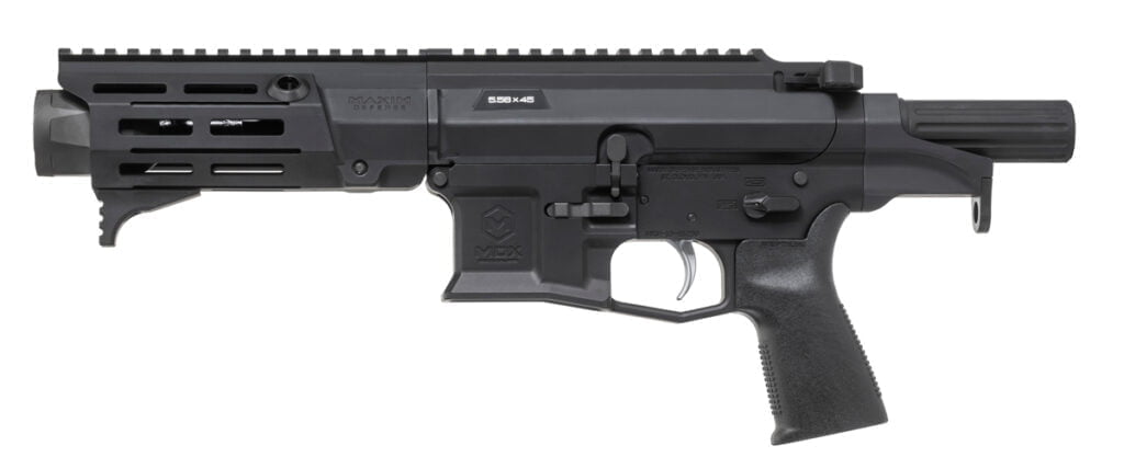 Maxim Defense SPS, a new kind of 300 Blackout pistol with much greater concealability.