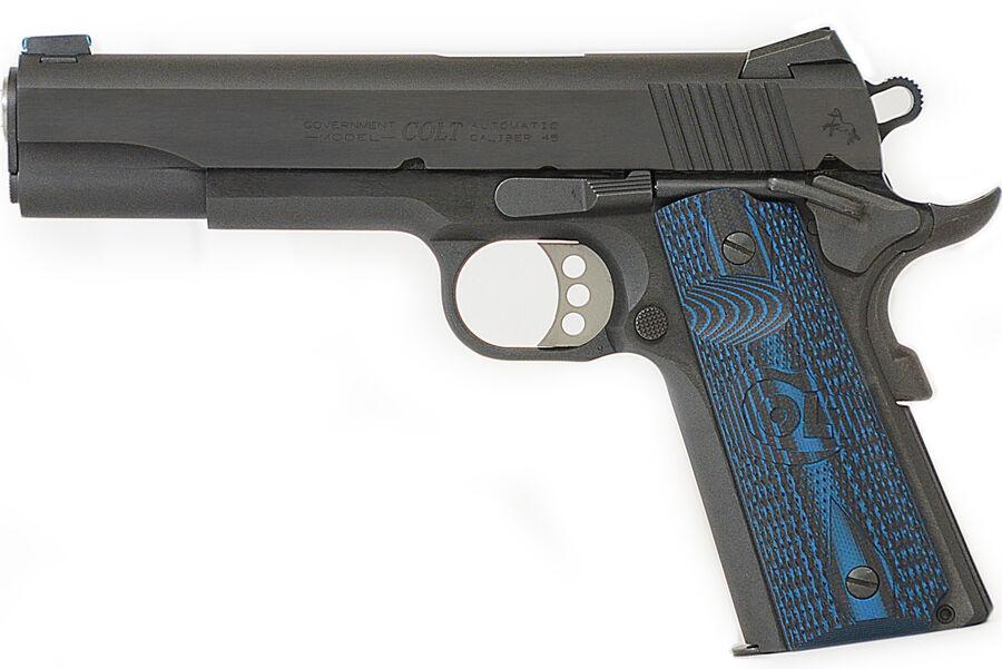 Colt 1911 Competition now comes with a blued finish that keeps the costs down to almost $1000. Get yours today.