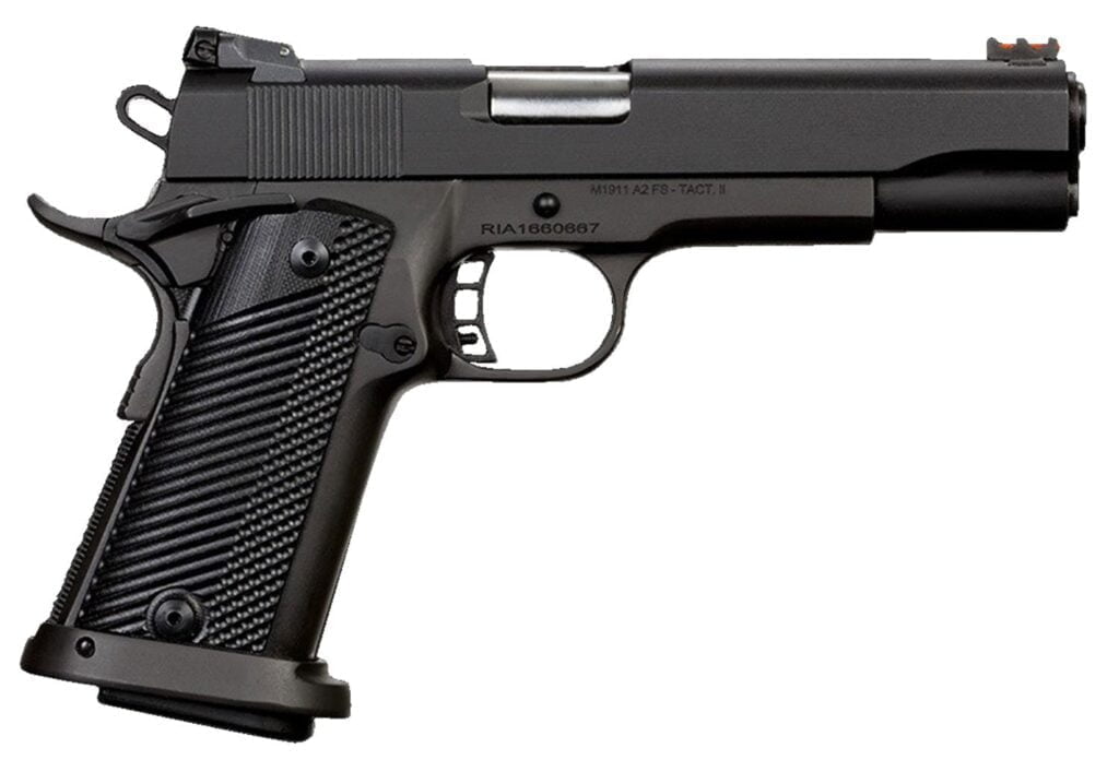 Rock Island Armory double stack 10mm 1911 with 16+1 rounds. An instant classic of a handgun.