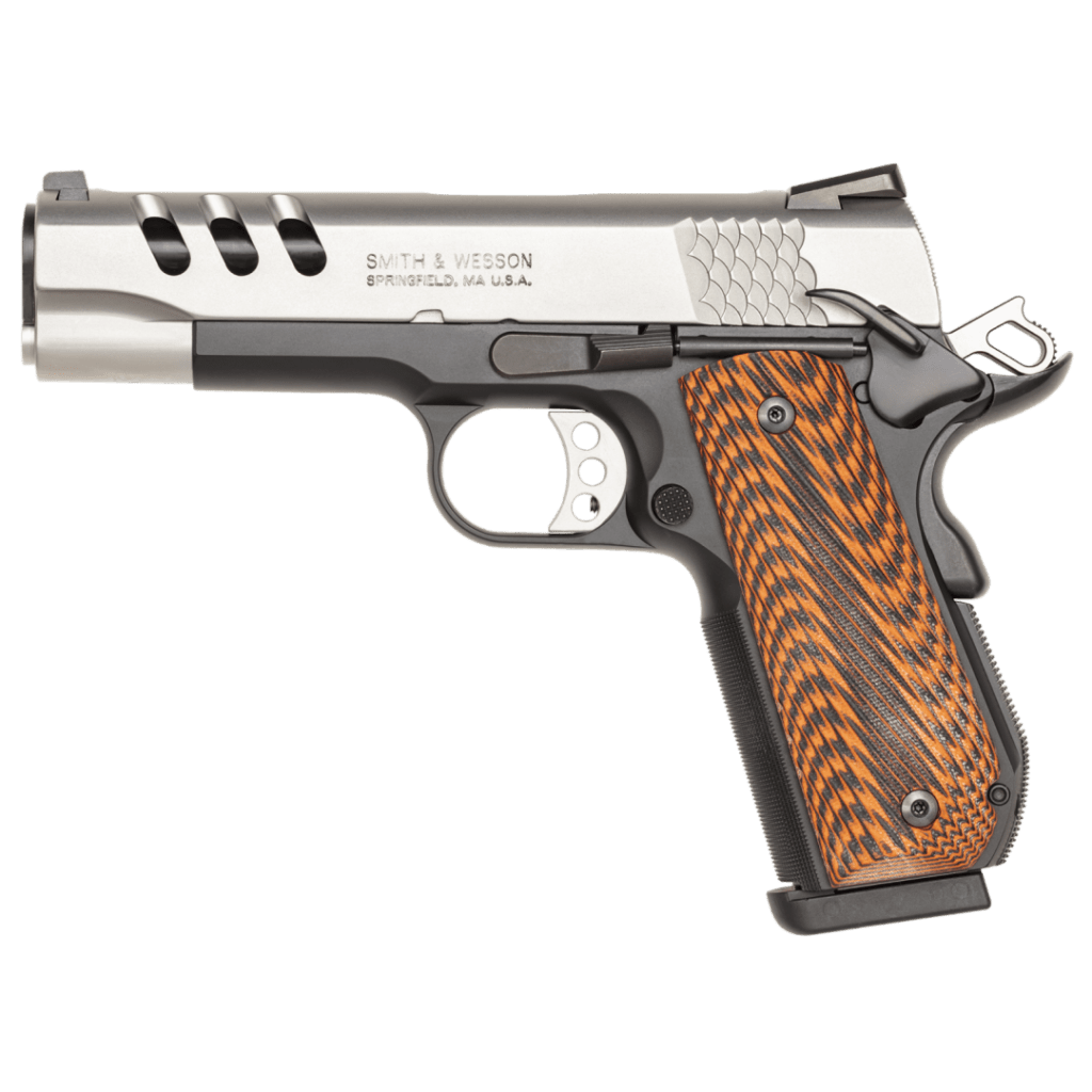 Smith and Wesson SW1911 Performance Center. A great 1911 for concealed carry and general use.