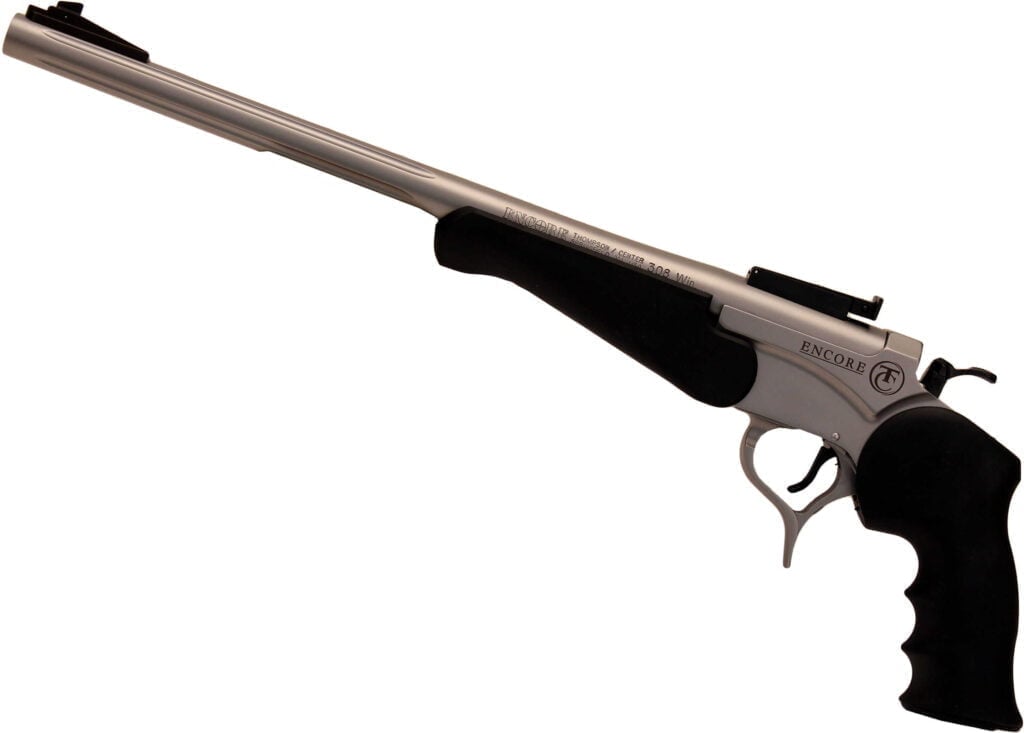 12 Best Hunting Handguns - 2024 34 Thompson Center Encore Hunter. Get you break action pistol now.