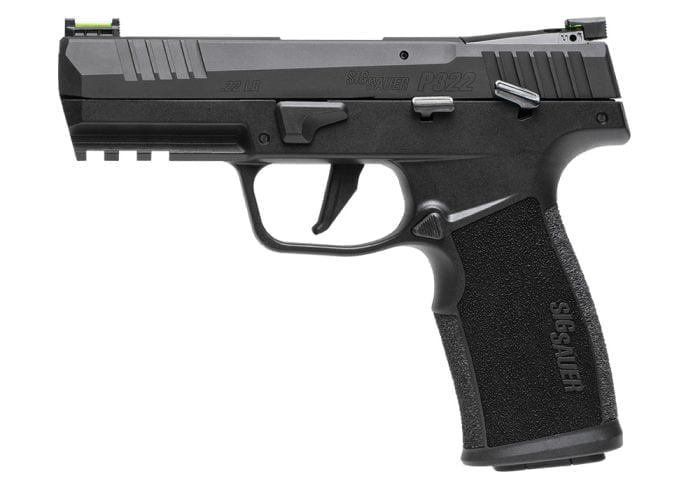 Sig Sauer P322. A proper compact chambered in 22 Long Rifle. Get yours here.