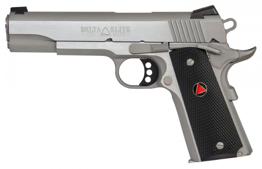 Colt Delta Elite 10mm. An alternative to 45 ACP and a gun you might want s an insurance policy.