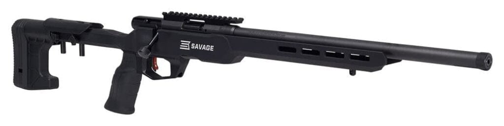 Savage Arms B22 Precision Rimfire rifle. Get your 22 Long Rifle here.