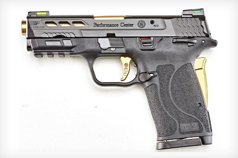 S&W M&P Shield Performance Center Pro Series EZ 9mm Luger. Get yours today.