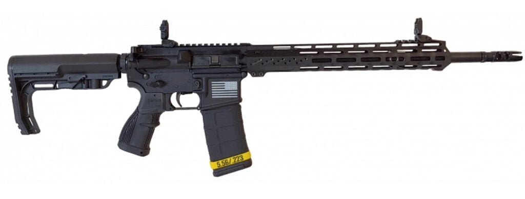 Fostech Stryker, an ultra light AR-15 that isn't too expensive either.