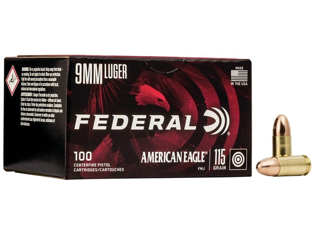 Federal American Eagle ammunition. Get 1000 rounds of ammo, cheap, or maybe a little less.