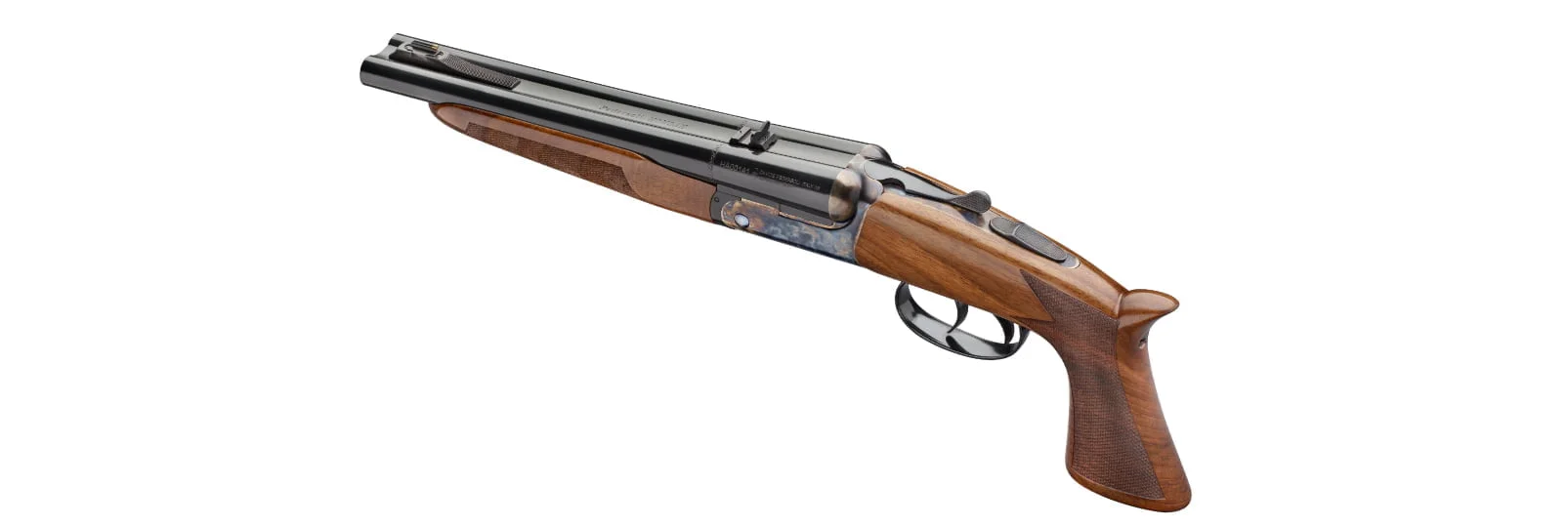 9 Best Shotgun Pistols in 2026: Judges, Howdahs and Hand Cannons That Fire .410 14 Pedersoli Howdah double-barrel pistol in .45 Colt and .410, side-by-side configuration with browned barrels and walnut grip