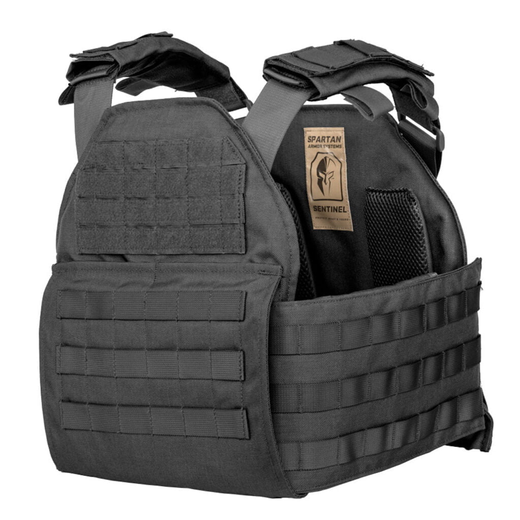 Spartan Armor Systems Sentinel carrier and Spartan AR500 plates combine to provide ultimate protection