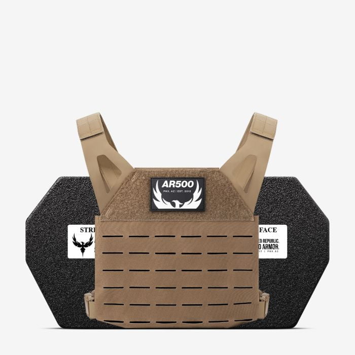 Ar500 Freeman Plate carrier, a lightweight and simple armor vest.