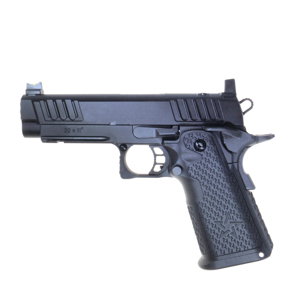 Staccato P DPO handgun. A double stack 9mm 1911. It's quite the thing. Get yours here today.